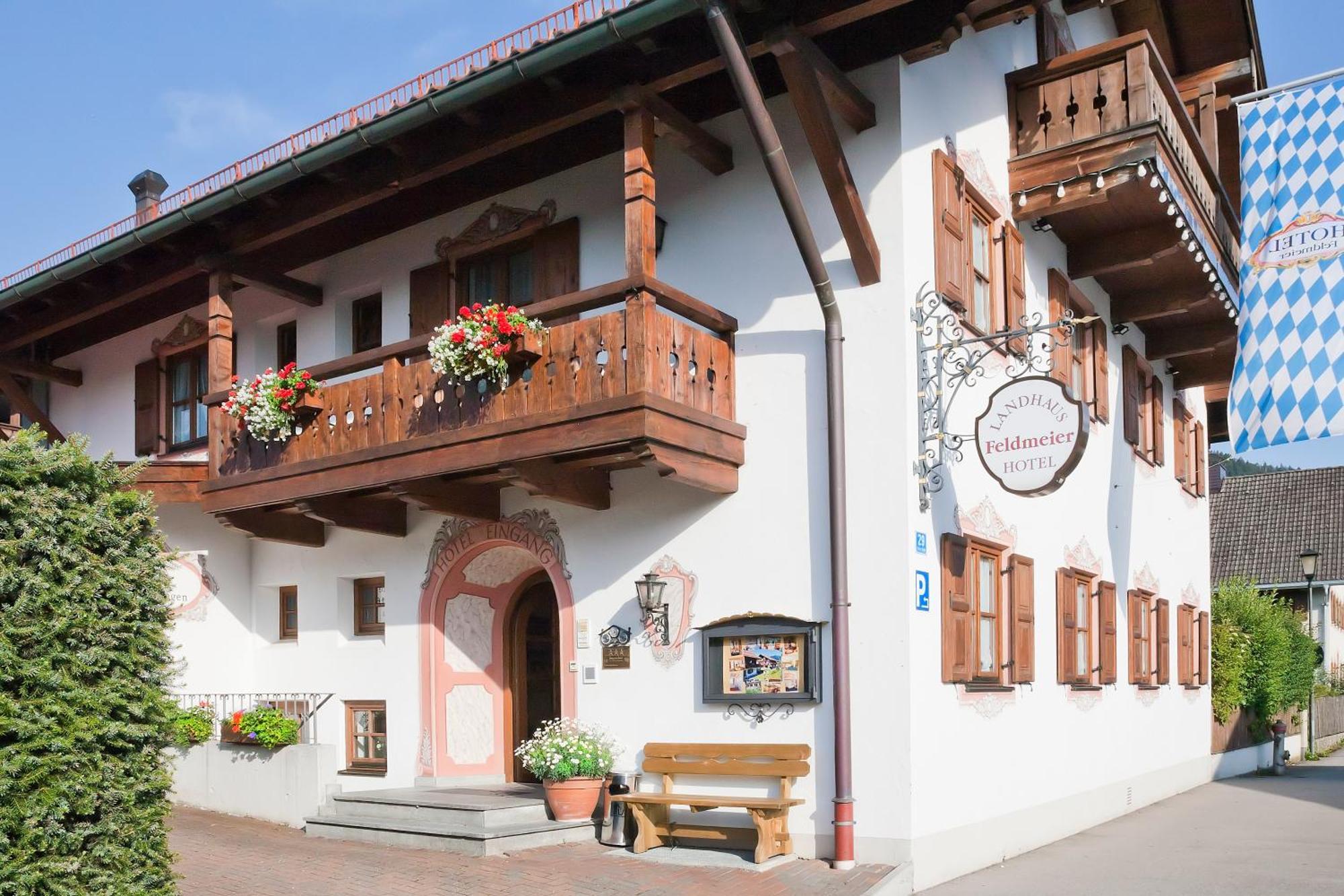 Hotel Landhaus Feldmeier ***S Oberammergau Exterior photo